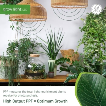 GE Indoor Grow Light Bulb - 25,000 Hours Lifespan and More
