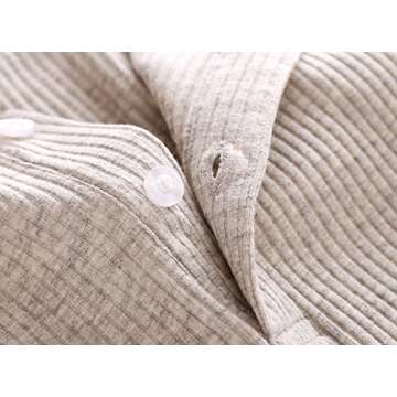 Comfortable Striped Cotton Romper for Infants