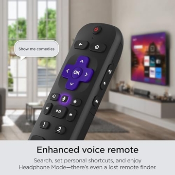 Roku 55-Inch Smart TV with 4K HDR & Voice Remote