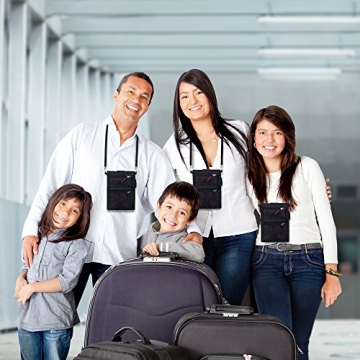 Travel Smart Neck Wallet with RFID Protection for All