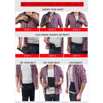 Travel Smart Neck Wallet with RFID Protection for All