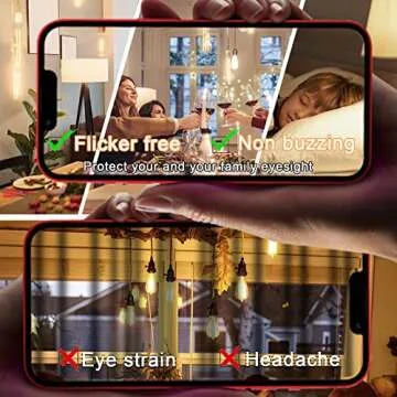 Energy Efficient NOVELUX Edison LED Bulbs for Home Decor