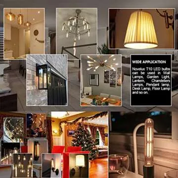 Energy Efficient NOVELUX Edison LED Bulbs for Home Decor