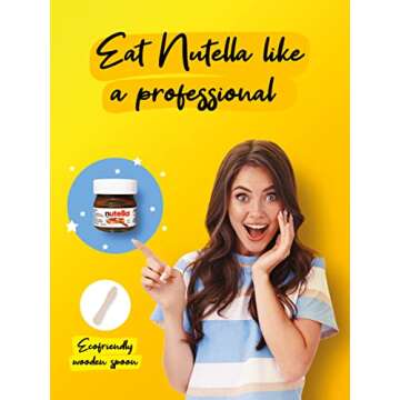 Mini Nutella Glass Jars - Perfect Snacks on the Go!