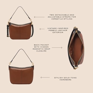 Fossil Jolie Leather Crossbody Purse - Stylish Everyday Bag