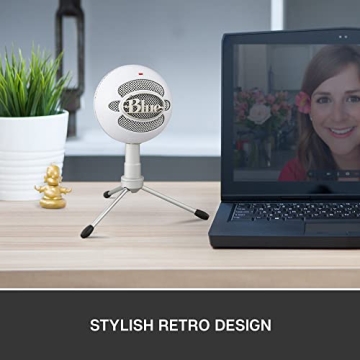 Logitech for Creators Blue Snowball iCE USB Microphone - White