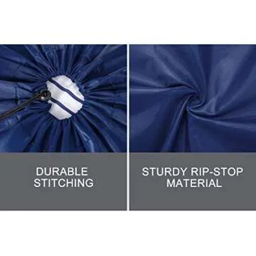 Durable ZERO JET LAG Travel Laundry Bag Set - Extra Large