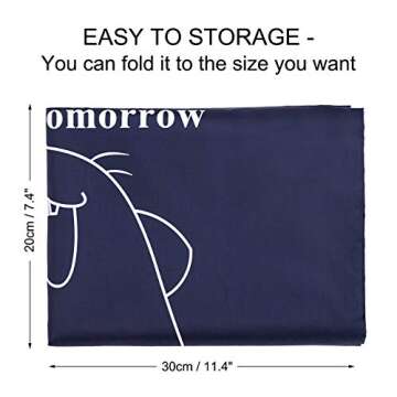 Durable ZERO JET LAG Travel Laundry Bag Set - Extra Large