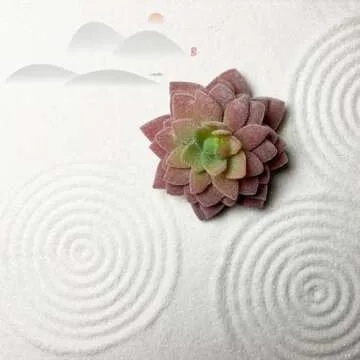 Buddhist Lotus for Zen Garden Accessories and Decor