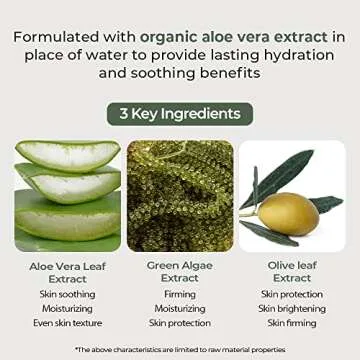 Whamisa Organic Flowers Olive Leaf Facial Mist for Hydration