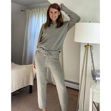 Luvamia Women's Casual Pajama Sets for Cozy Comfort