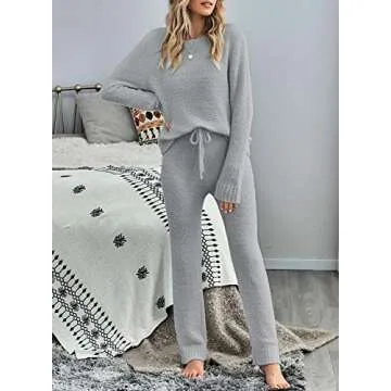 Luvamia Women's Casual Pajama Sets for Cozy Comfort
