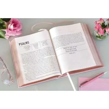 The Jesus Bible NIV Edition Leathersoft in Pink