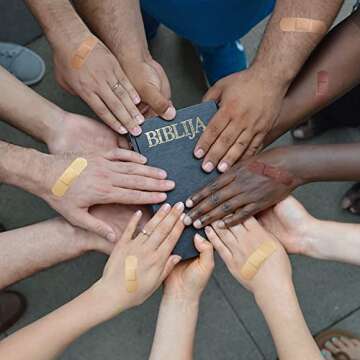 Yinder 300 Pcs Skin Tone Bandages Shade Flexible Fabric Adhesive Bandages Pack for First Aid Protect Cuts Scrapes Scratches, 2 Sizes(Colorful)