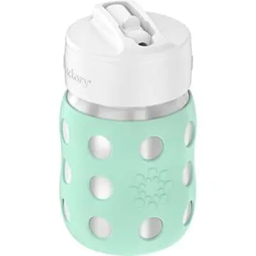 Lifefactory 8-Ounce Vacuum Insulated Wide-Neck Bottle