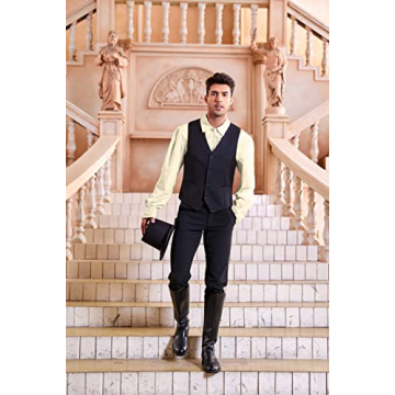 Bbalizko Mens Renaissance Ruffle Pirate Gothic Shirt