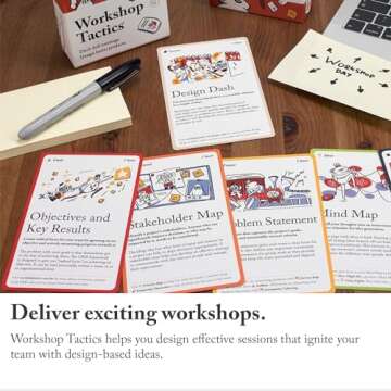 Pip Decks Workshop Tactics Card Deck for Team Confidence