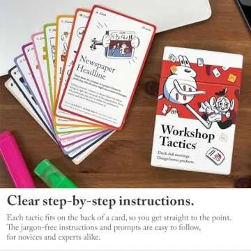 Pip Decks Workshop Tactics Card Deck for Team Confidence