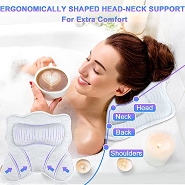 GiftInTheBox Bath Pillow - 5D Luxury Spa Experience