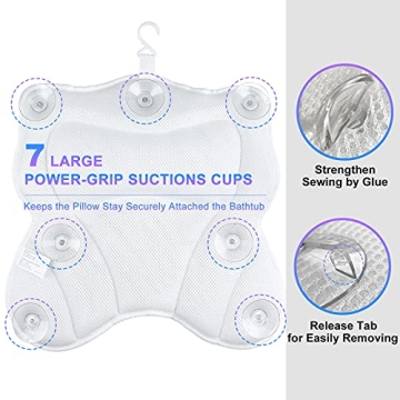 GiftInTheBox Bath Pillow - 5D Luxury Spa Experience