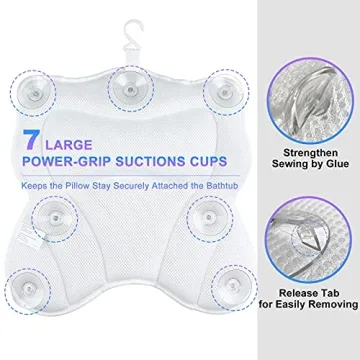 GiftInTheBox Bath Pillow - 5D Luxury Spa Experience