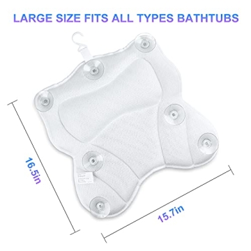 GiftInTheBox Bath Pillow - 5D Luxury Spa Experience