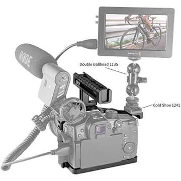 SMALLRIG GH5 GH5S Cage Kit for Panasonic for LUMIX with Top Handgrip and GH5 GH5S Cage - 3188