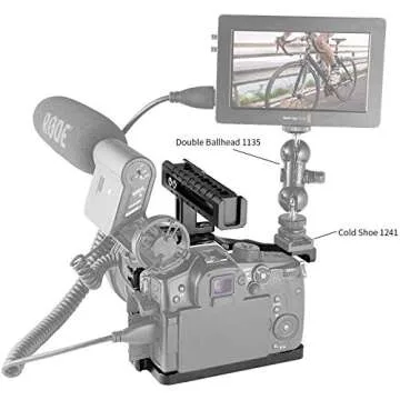 SMALLRIG GH5 GH5S Cage Kit for Panasonic for LUMIX with Top Handgrip and GH5 GH5S Cage - 3188