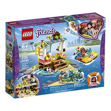 LEGO Friends Turtles Rescue Mission - Exciting Building Kit