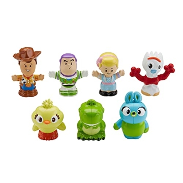 Fisher-Price Toy Story Little People 7 Friends Set for Toddlers in Play