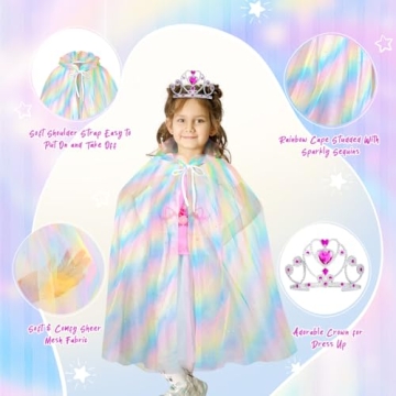 Meland Princess Dress-Up Boutique for Girls Fun