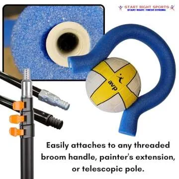 Versatile Volleyball Spike Trainer for All Skill Levels