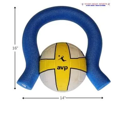 Versatile Volleyball Spike Trainer for All Skill Levels