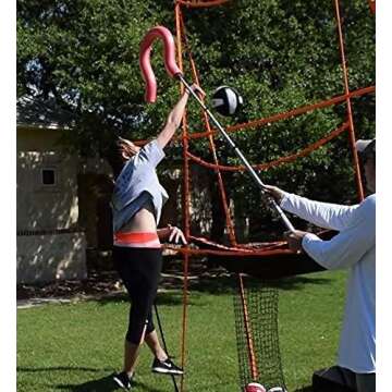 Versatile Volleyball Spike Trainer for All Skill Levels