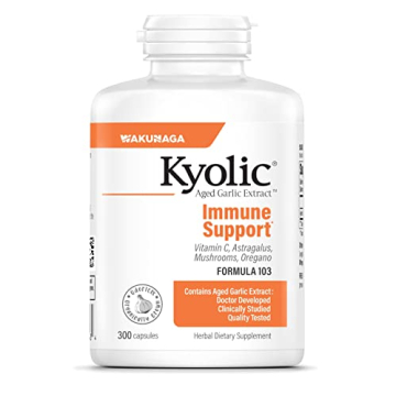 Kyolic Aged Garlic Extract 103 Immune Support 300 Capsules