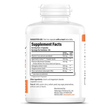 Kyolic Aged Garlic Extract 103 Immune Support 300 Capsules