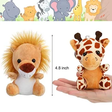 Sumind 12pc Mini Stuffed Forest Animals for Kids