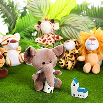 Sumind 12pc Mini Stuffed Forest Animals for Kids