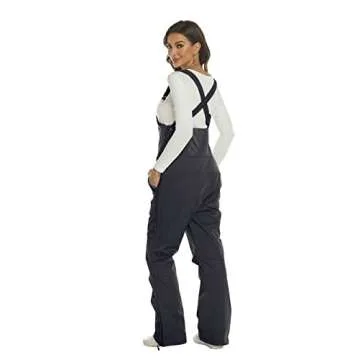 Yousify Womens Snow Bibs Insulated Waterproof Ski Bibs Overalls Winter Outdoor Snow Pants