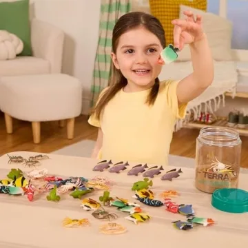 Affordable 60 Piece Tropical Sea Animals Set for Kids