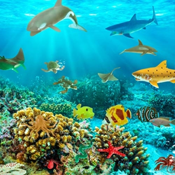 Affordable 60 Piece Tropical Sea Animals Set for Kids