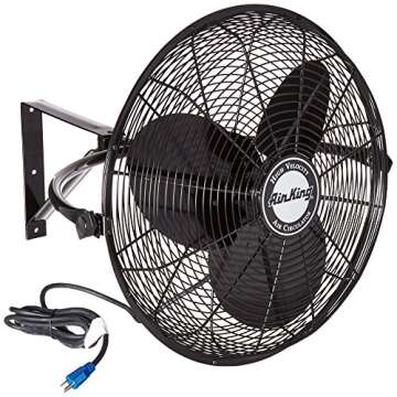 Air King 9020 Industrial Wall Mount Fan Powerful Cooling