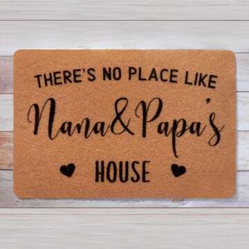 PLUJOYS Christmas Nana Gifts for Grandma,Grandma Nana Gifts,Gifts for Grandparents,Nana Papa Gifts,C...