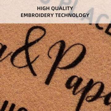 PLUJOYS Christmas Nana Gifts for Grandma,Grandma Nana Gifts,Gifts for Grandparents,Nana Papa Gifts,Christmas Gigi Mimi Gifts from Granddaughter Grandson Grankids,Doormats Home Decor