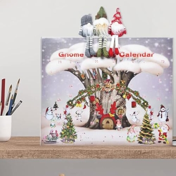 Christmas Gnome Advent Calendar for 2024