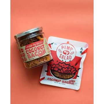 PIMP MY SALAD Coconut Bacon Substitute - Vegan & Keto Friendly