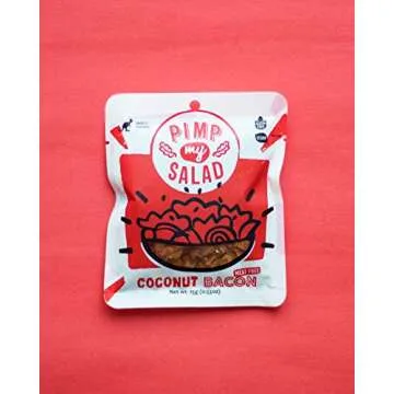 PIMP MY SALAD Coconut Bacon Substitute - Vegan & Keto Friendly