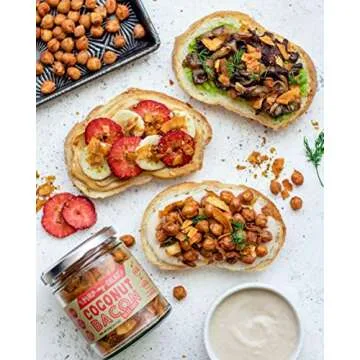 PIMP MY SALAD Coconut Bacon Substitute - Vegan & Keto Friendly