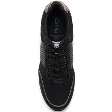 High Heeld Wedge Sneakers for Women - Ladies Hidden Sneakers Lace Up Shoes, Best Chioce for Casual and Daily Wear