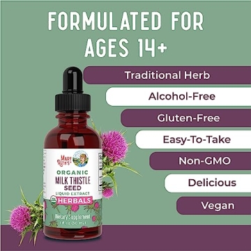 Mary Ruth's Organic Milk Thistle Liquid Extract - 1 FZ